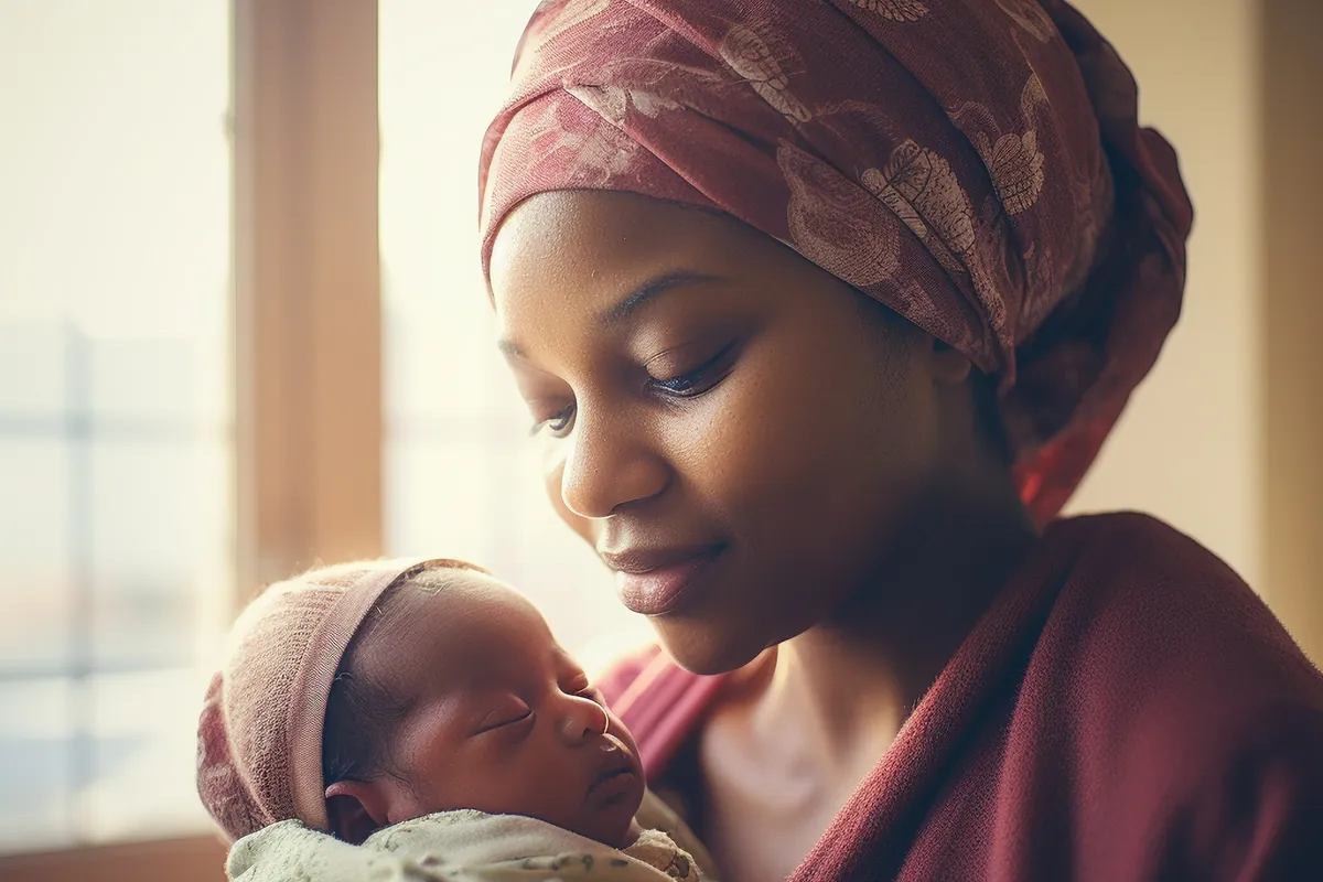 Women of a community gathered together, reflecting the Foundation's community-first way of working.